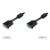 DIGITUS DVI-D extension cable 2 m, DVI-D to DVI-D, black