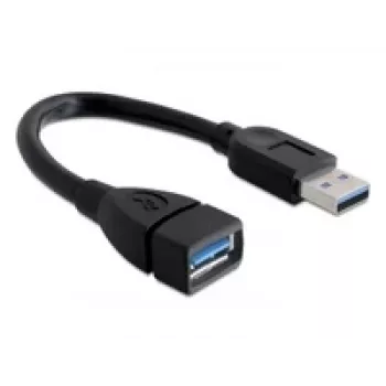 USB Cable DeLOCK 82776 0.15 m Black