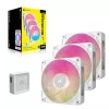 Fan Corsair iCUE LINK RX120 MAX RGB 12 cm White 3 pcs 400-2000 RPM