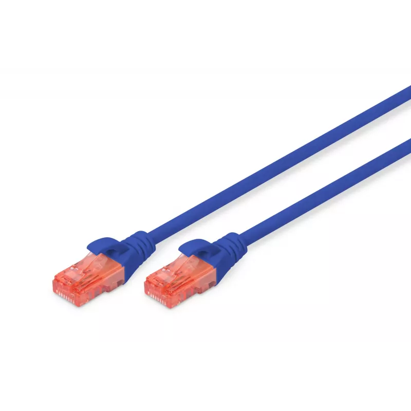Network Cable Digitus CAT 6 U/UTP RJ-45 5m Blue