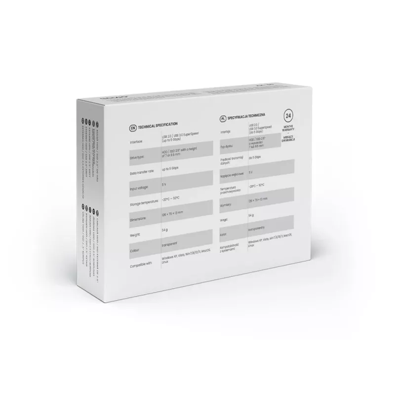 HDD/SSD enclosure Savio AK-66