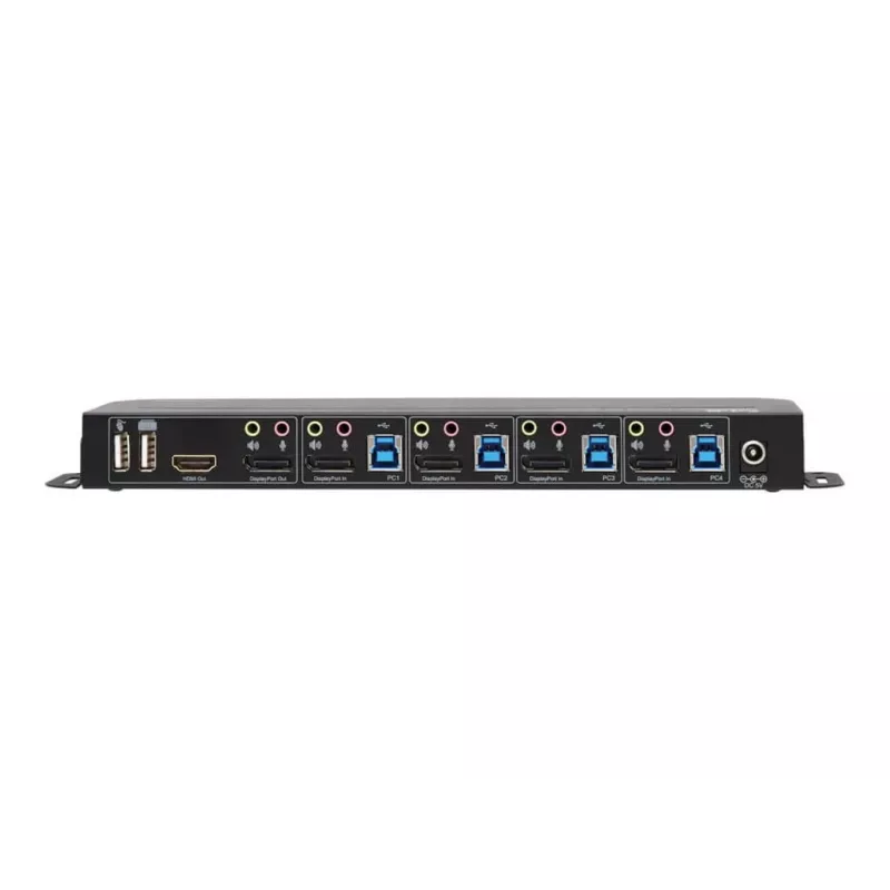 Tripp Eaton Tripp Lite series 4-Port DisplayPort KVM with Dual Console Ports (DP and HDMI)