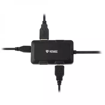 Yenkee YHB 4341BK 4-port USB 3.0 charging hub