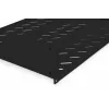 Digitus | 2U Fixed Shelf for Racks | DN-19 TRAY-2-SW | Black | Perfect for storage of components which are not 483 mm (19”) suitable. Slim design which takes space of 2 height units. Easy and quick to mount or dismount. Dimensions 88x482x349 mm, up to 25 kg