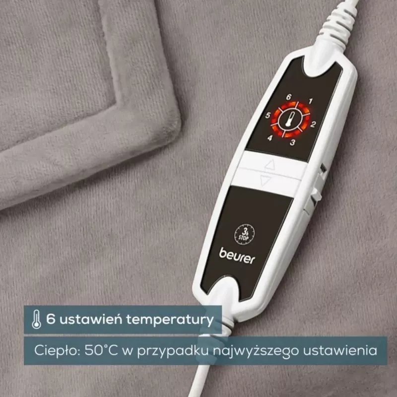 Electric Blanket Beurer HD 150 XXL Cosy Taupe