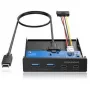GrauGear G-MP02 - Universal - Frontabdeckung - Schwarz - 102 mm - 102 mm - 25 mm