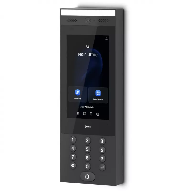 Mount Ubiquiti UACC-Intercom-WM Black 122.5mm Width 324.8mm Height