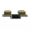DeLOCK 9-pin 2.54 mm 2 x USB 2.0 1 x 9-pin 2.54 mm Black Blue Silver
