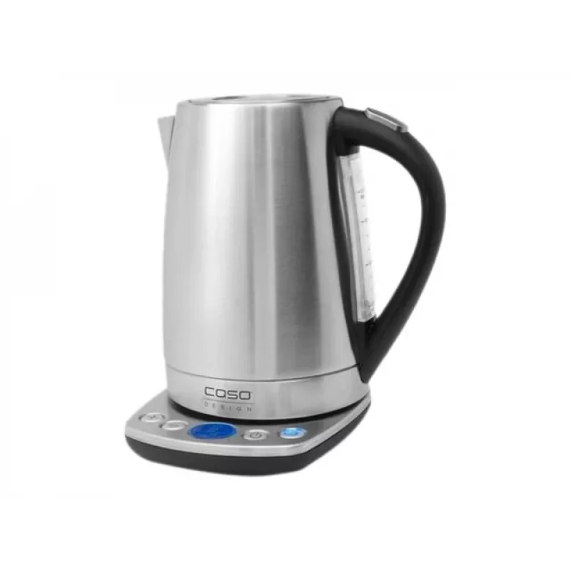 Electric kettle Caso 1.7 L 2200 W Black Stainless steel