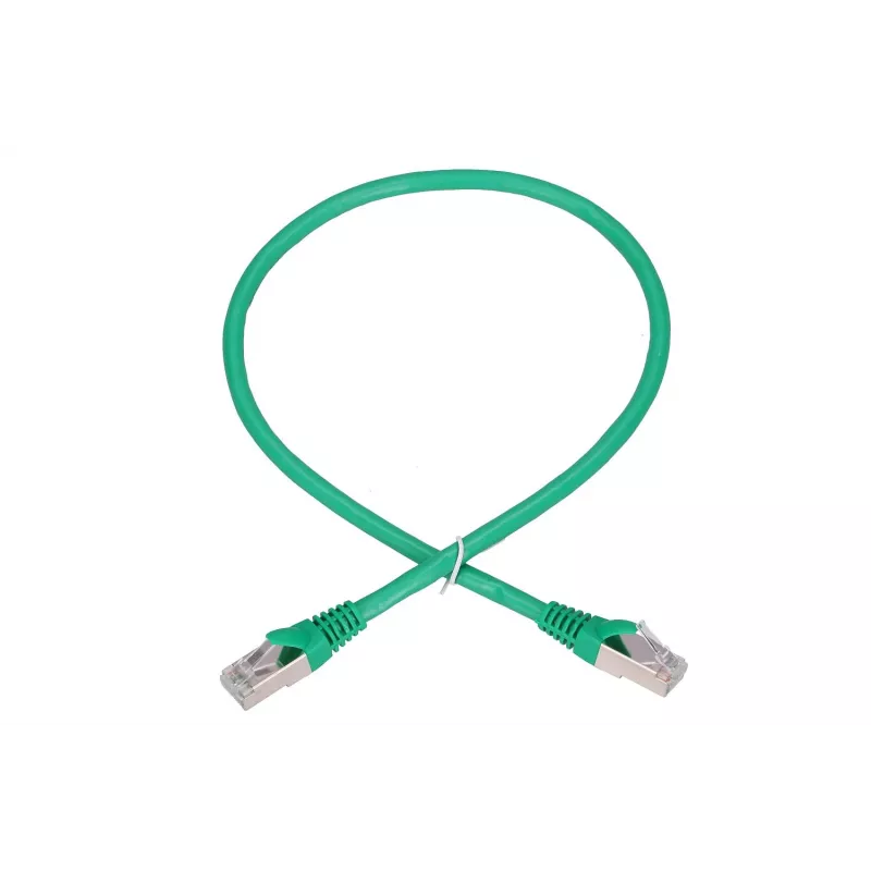 Network Cable Extralink LAN Patchcord Kat.6 FTP RJ-45 Cat6 0.5m Green