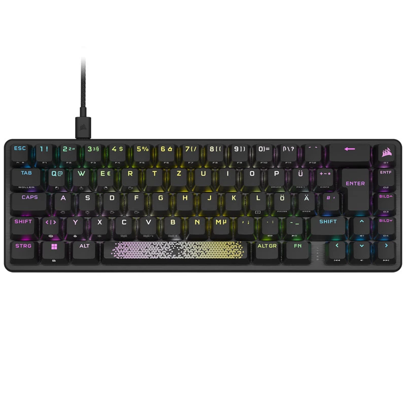 Corsair K65 PRO MINI keyboard Gaming USB QWERTZ German Black