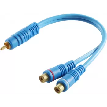 Cinch extension cable ShiverPeaks 40045 — RCA audio extension cable, 2 connectors (pair)