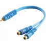 Cinch extension cable ShiverPeaks 40045 — RCA audio extension cable, 2 connectors (pair)