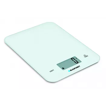 Kitchen scale BLAUPUNKT FKS401 — white, max 10 kg, 1 g accuracy, touch control
