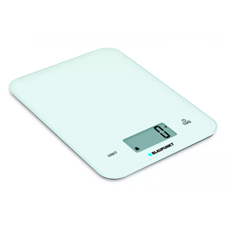 Kitchen scale BLAUPUNKT FKS401 — white, max 10 kg, 1 g accuracy, touch control