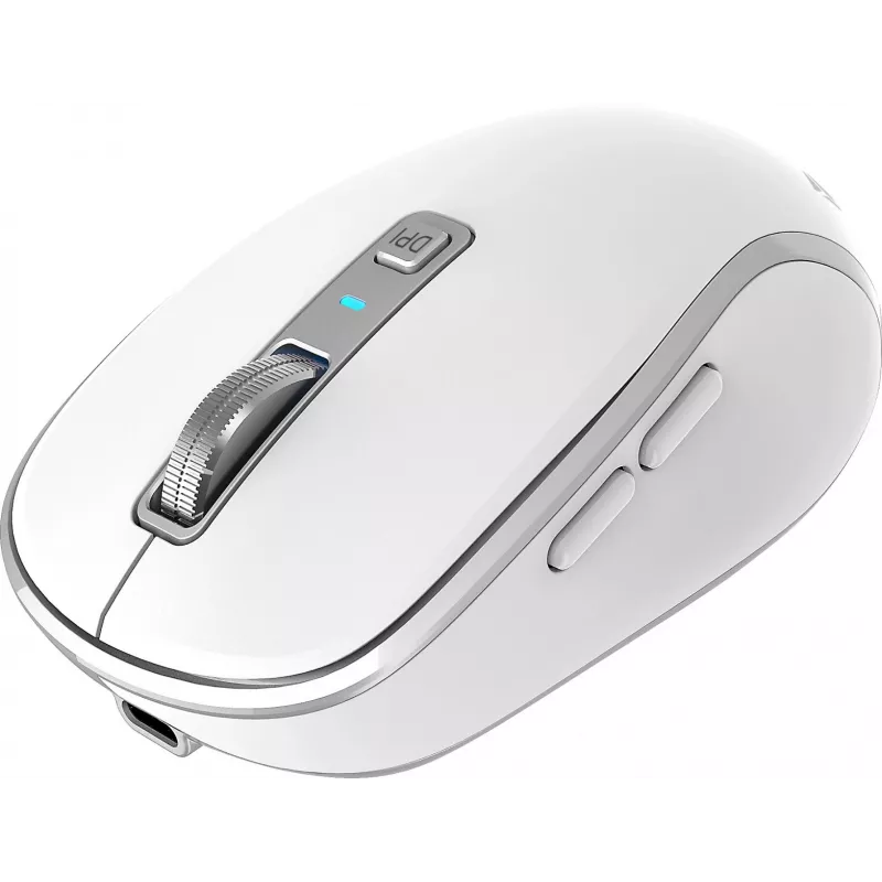 DUAL WiFi+Bluetooth wireless mouse, rechargeable battery, 5 buttons