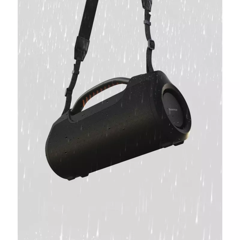Soundbar HAMA Soundbarrel 2.0 black Bluetooth wireless — compact 2.0 channel