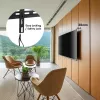 Maclean TV MC-412 Wall Mount Bracket 32 -70 VESA 400x400 45kg Tilting Universal Adjustable Spirit Level Mounting Accessories