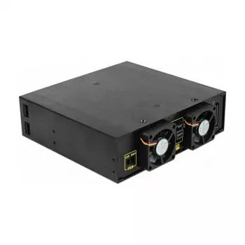 Drive bay panel DeLOCK 47233 Black
