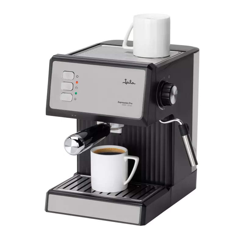 Espresso coffee maker Jata JECA2525 with steam wand and 1.25 L water tank