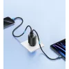 USB and USB-C 30W GaN Fast Charger usams CC229 White — LED indicator, compact design