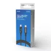 Savio USB-C - USB-C cable CL-174 1m black USB 3.2 Gen 1