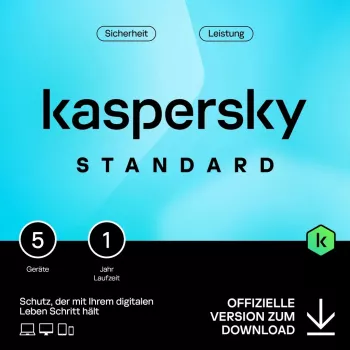 Kaspersky Standard - 5 Device, 1 Year - ESD-DownloadESD