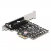 DeLOCK 66324 Internal RS-232 VGA Adapter PCIe Female Black