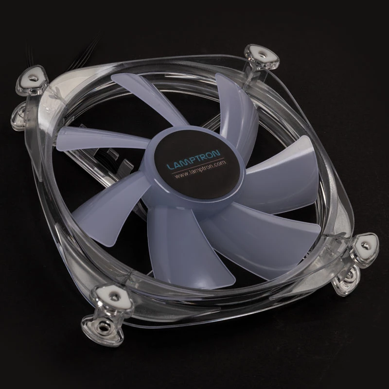 LAMPTRON Icecloud+ ARGB 120mm Triple PWM Fan Kit - Black