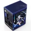 Computer Case HYTE Y70 Hoshimachi Suisei blue Tempered Glass — mid-tower ATX chassis with tempered glass panels