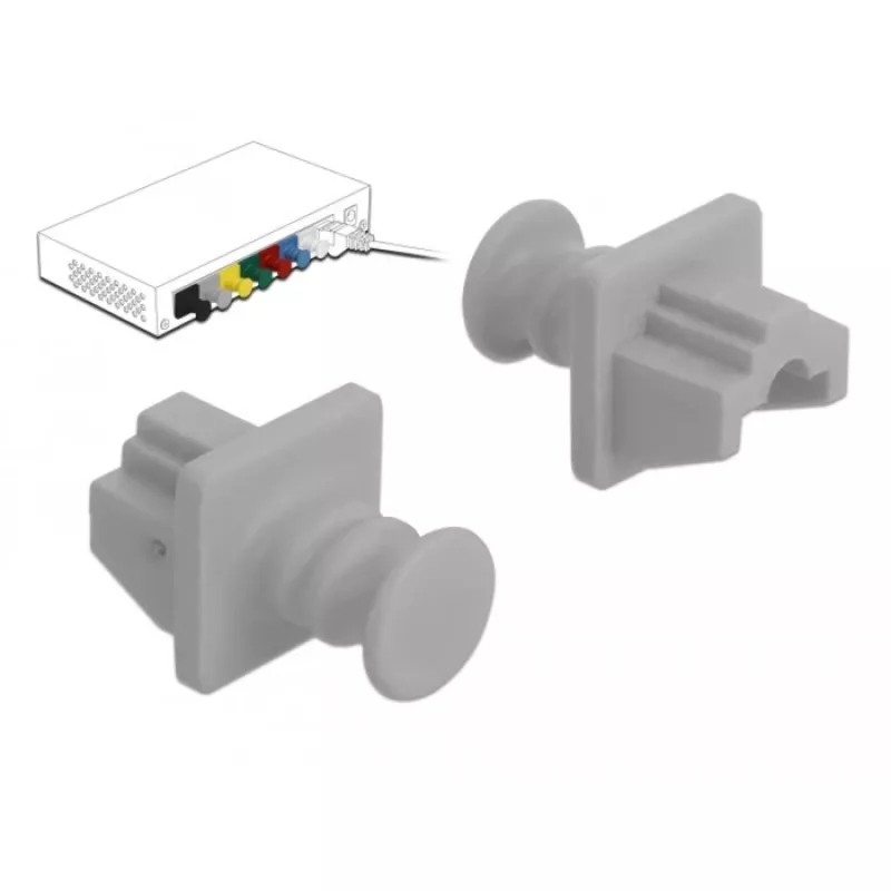 Dust Cover DeLOCK 86508 RJ-45 10 pcs