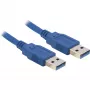 USB 3.0 Cable DeLOCK 82430 1.5m Male/Male Blue