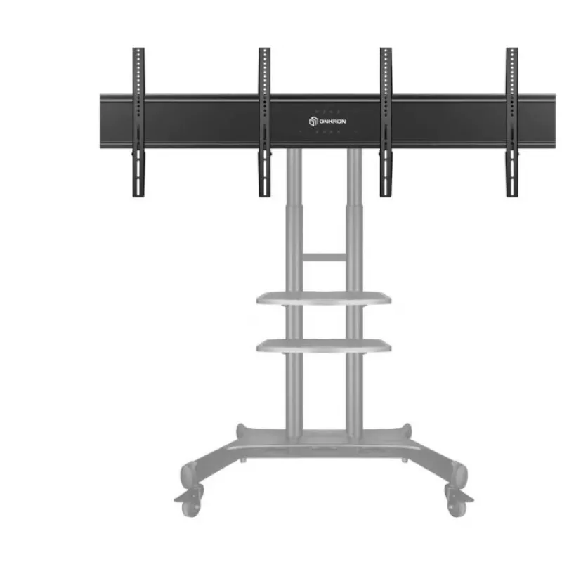 TV set accessory ONKRON ADV1881-B adjustable-height dual VESA panel mount compatible with VESA 75x75 and 100x100
