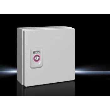 Electrical enclosure box Rittal KX 1551.000, 150×150×80 mm, white