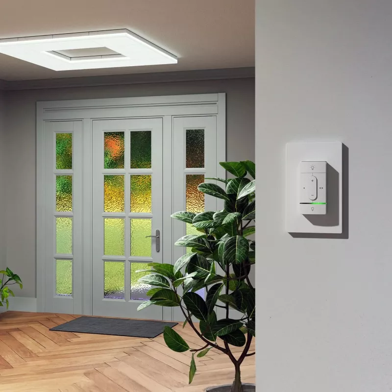 Smart wireless switch Nanoleaf N4400C02-1BUT — battery powered, customizable control for smart lights and devices