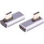 USB-C Adapter ShiverPeaks 14-05036 90° Angled Left/Right, USB-C plug adapter