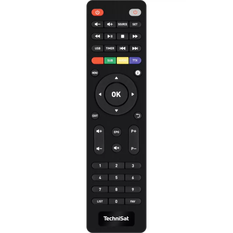 Technisat Set-Top-Box, DVB-S, DVB-S2, Single-Tuner, SCR-Einkabelsystem (EN50494)/Unicable, USB-Recor (0000/4815)