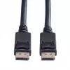 Value DisplayPort connection cable DisplayPort plug, DisplayPort plug 1.50 m Black 11.99.5767 Shield