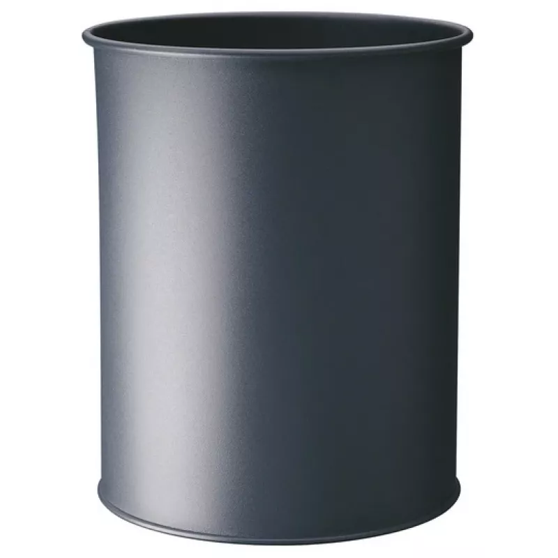 Waste basket metal round 15 Durable 3301-23