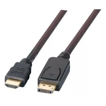 EFB-Elektronik DisplayPort/HDMI Cable Full HD,A-A St-St, 2m, black Manufacturer: EFB Elektronik (K5561SW.2V2)