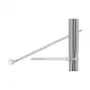 Cable Tie, Weather-Resistant Nylon, transparent 3,5 mm wide and 30 cm long, transparent