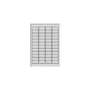 Avery Zweckform Avery - removable adhesive - White - 45.7 x 21.2 mm 1200 label(s) (25 Sheets x 48)