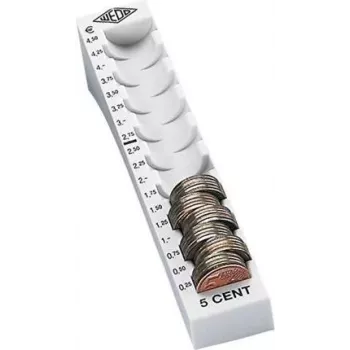 Counting Board WEDO 5 CENT Light Grey 160 700537 – educational abacus-style counting board