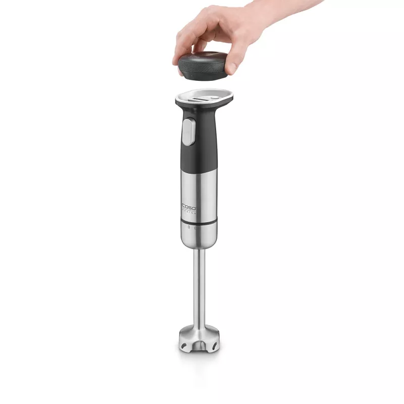 Caso | Cordless 4in1 Hand Blender Set | Click & Mash | Hand Blender | 180 W | Number of speeds Variable speed control | Stainless Steel/Black