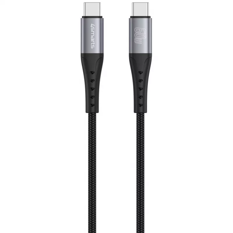 USB cable 4smarts 541454 1.5m USB C Black