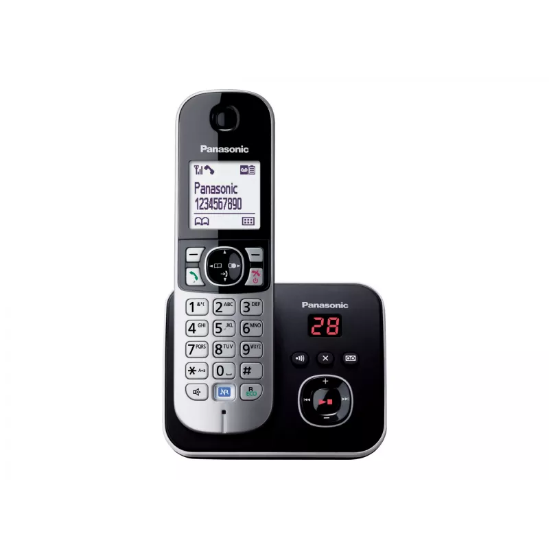 DECT telephone Panasonic KX-TG6821GB Black