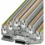 Phoenix Contact Push-In Three-Level Terminal Block PT PT 2,5-PE/L/L Grey Contents: 1 pc(s) (3210541)