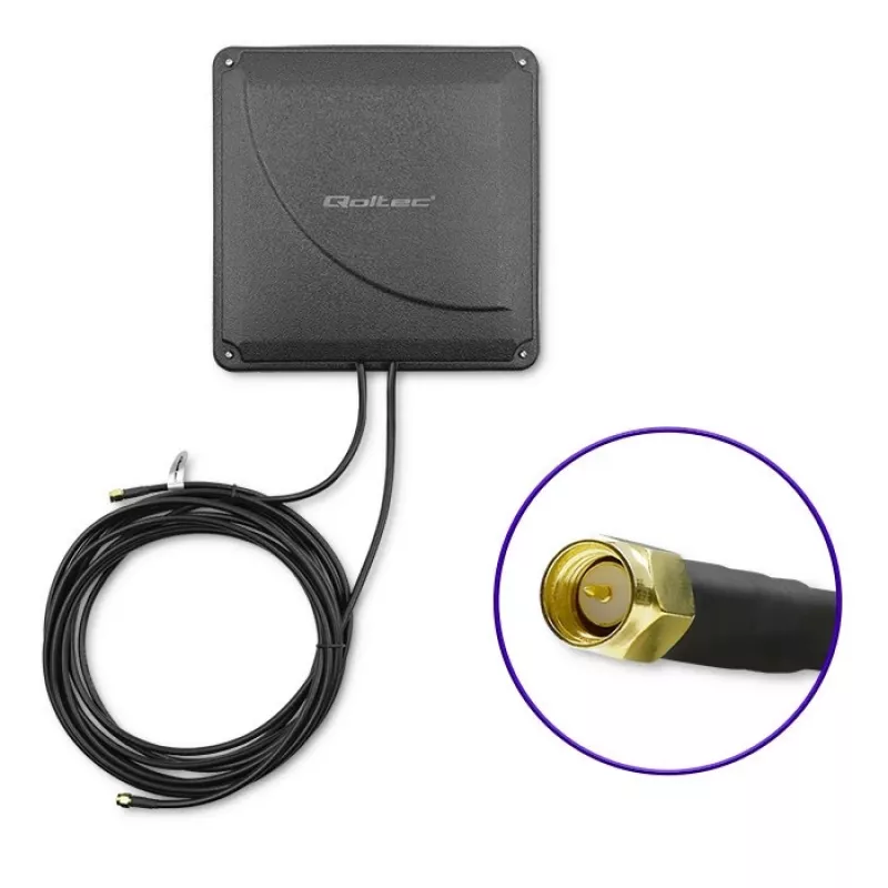 External 4G LTE Dual MIMO Antenna QOLTEC 57041 35 dBi 50 W