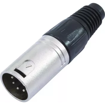 5-pin XLR Connector Omnitronic 30208420 — male/female audio connector for balanced signals