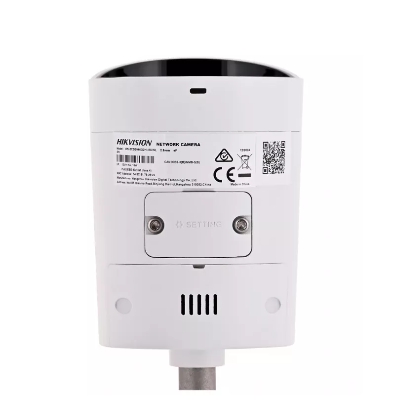 Hikvision Pro Series with AcuSense DS-2CD2046G2H-I2U/SL(2.8MM) security camera Bullet IP security camera Outdoor 2688 x 1520 pixels Ceiling/wall